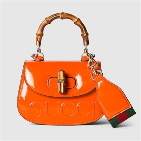 borsa gucci arancione|Borse Gucci in Vernice Arancione .